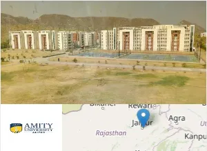 Amity University, Jaipur campus view