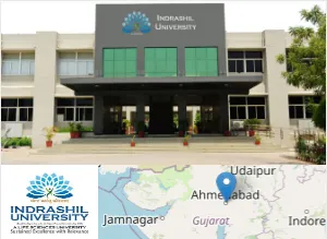 Indrashil University campus view