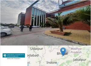 Jagran Lakecity University campus view