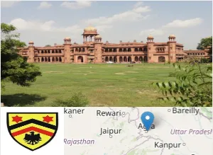 St. John College, Agra campus view St. John College, Agra campus view
