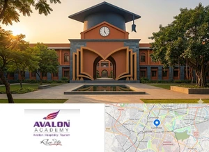 Avalon Academy, Lucknow campus view