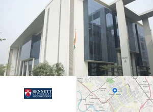 Bennett University campus view