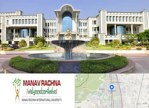 Faculty of Commerce and Business Studies, Manav Rachna International Institute of Research and Studies campus view