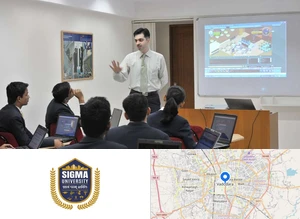 Jindal School of Hotel Management, Sigma University campus view