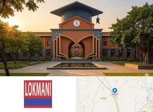 Lokmani Memorial Degree College campus view