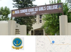 Mata Sundri Khalsa Girls College campus view
