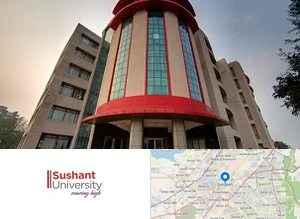 School of Business, Sushant University campus view