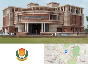 School of Distance Education and Learning, Jaipur National University campus view