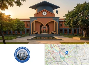 Wisdom School of Management, Noida campus view