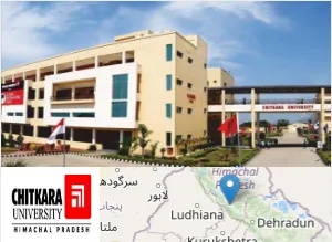 Chitkara University, Himachal Pradesh campus view