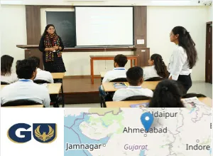 Gandhinagar University campus view