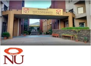 NIIT University campus view