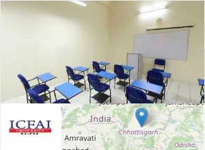The ICFAI University, Raipur campus view