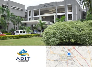 A D Patel Institute of Technology, CVM University campus view