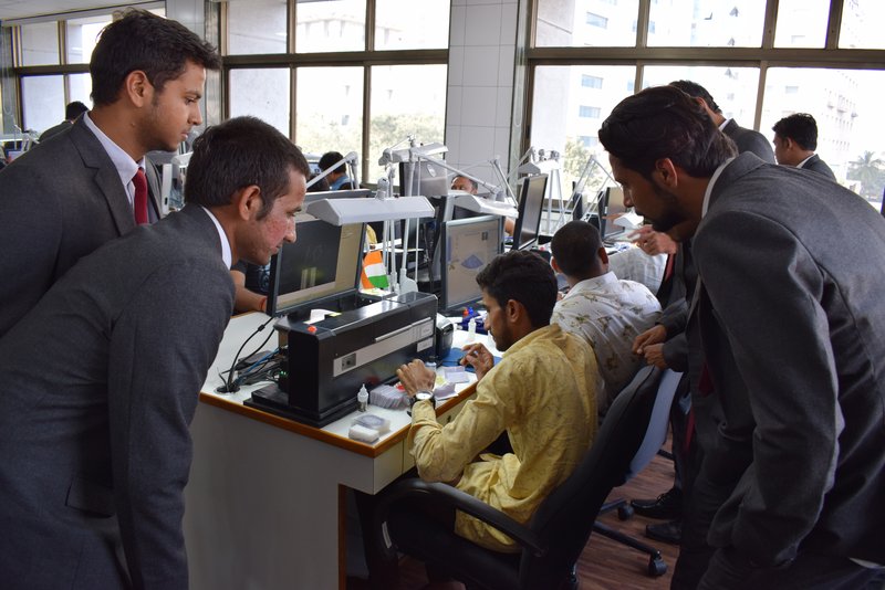 Industrial Visit to Diamond Factory