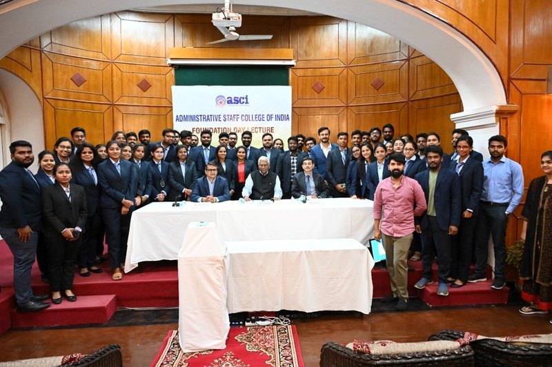 PGDM Students with Sri Jayesh Ranjan, IAS