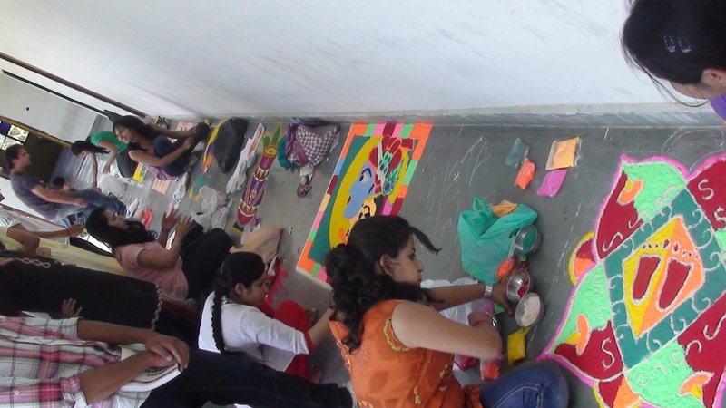 Conoscenza Rangoli Competition