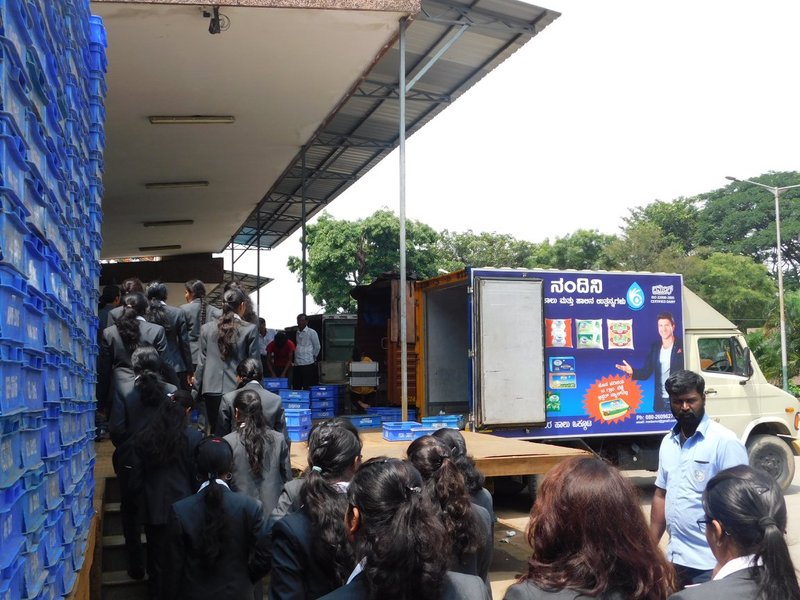 Students Visiting BAMUL