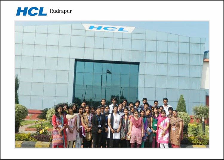 Industrial Visit to HCL Industrial Visit to HCL