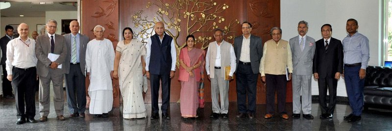 Sushma Swaraj Visit Sushma Swaraj Visit