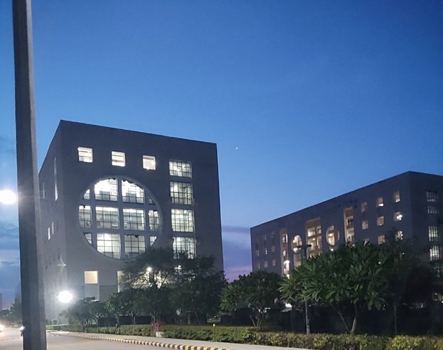 Campus Building Night view