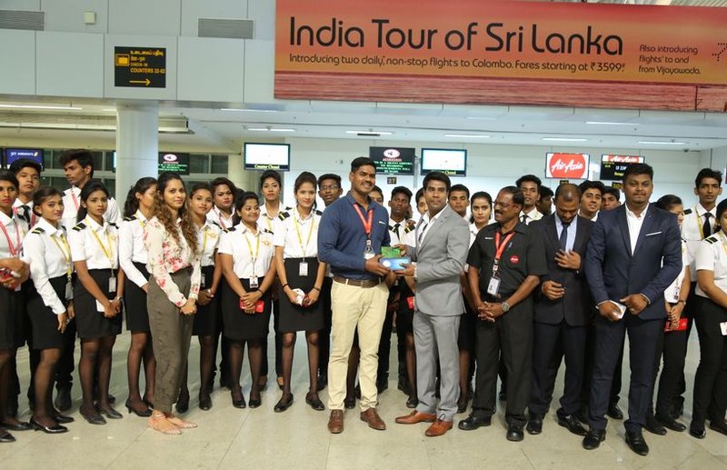 Students at Airport