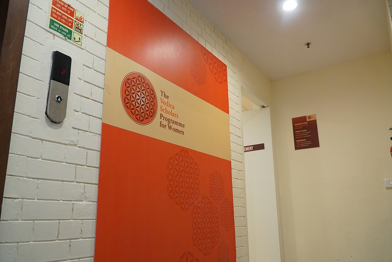 Inside view of Campus Building