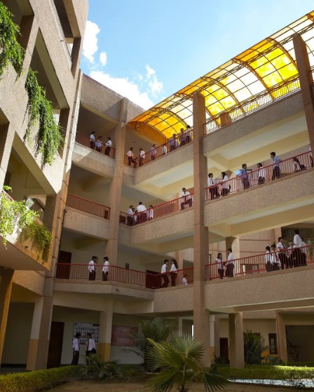 Inside the campus