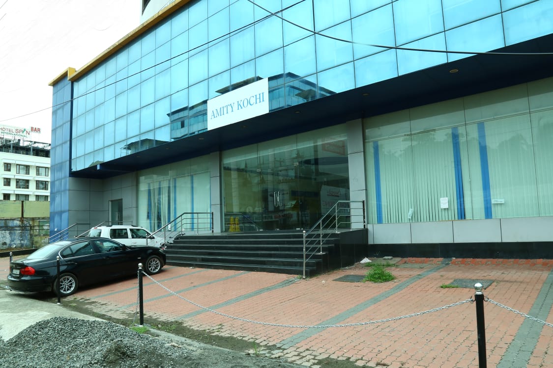 Front View Campus Building