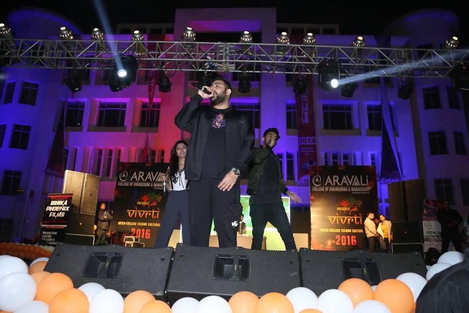 Badshah in college fest