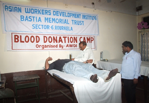 Blood donation camp