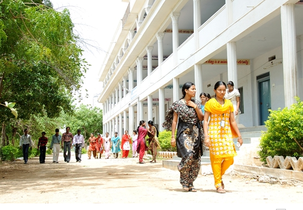 Students at the campus