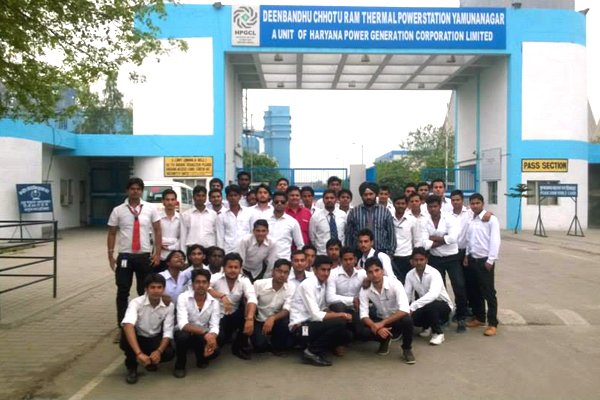 Industrial Visit to Powerstation,Yamuna Vihar