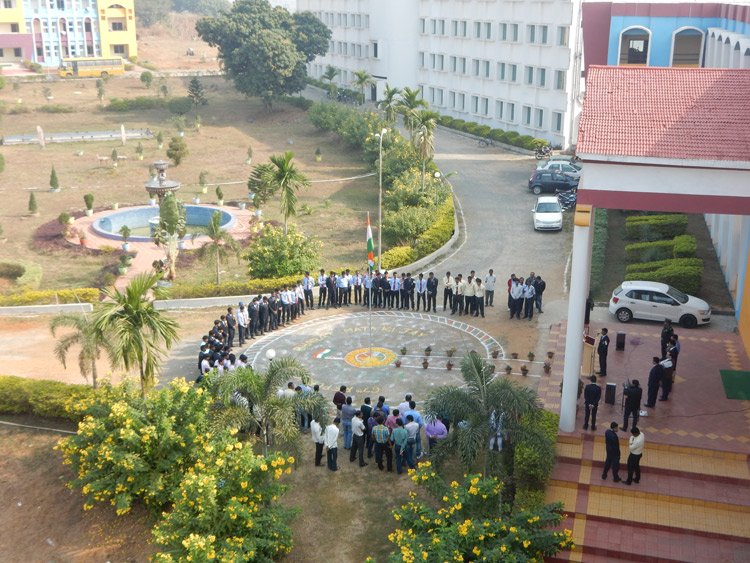 Aerial View of College