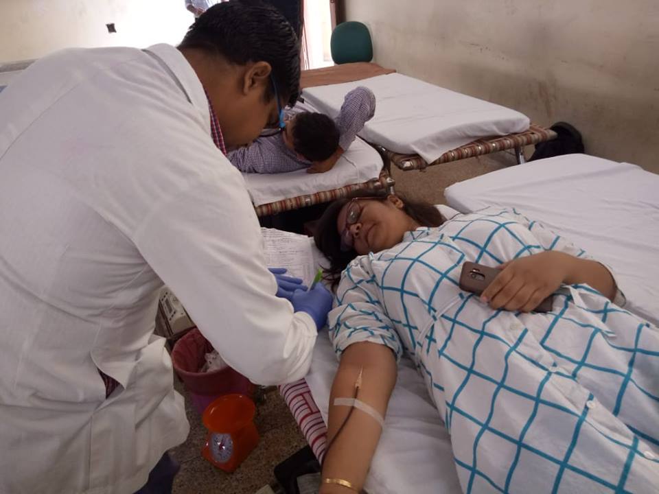 Blood Donation at GEI