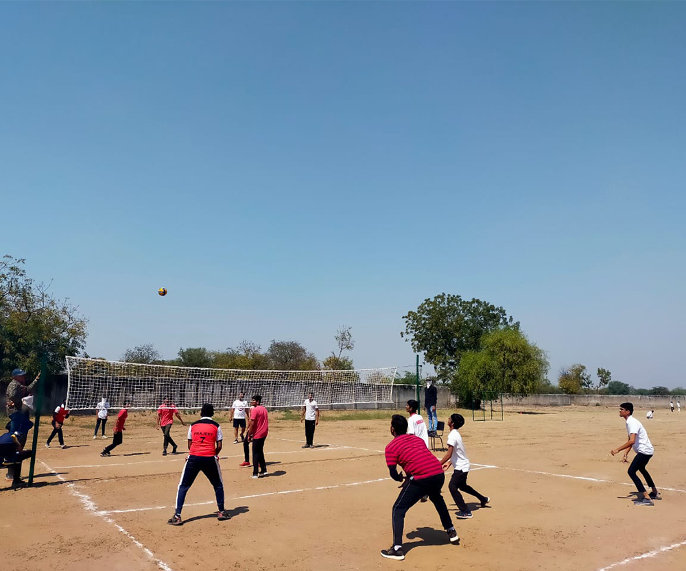 Volleyball court
