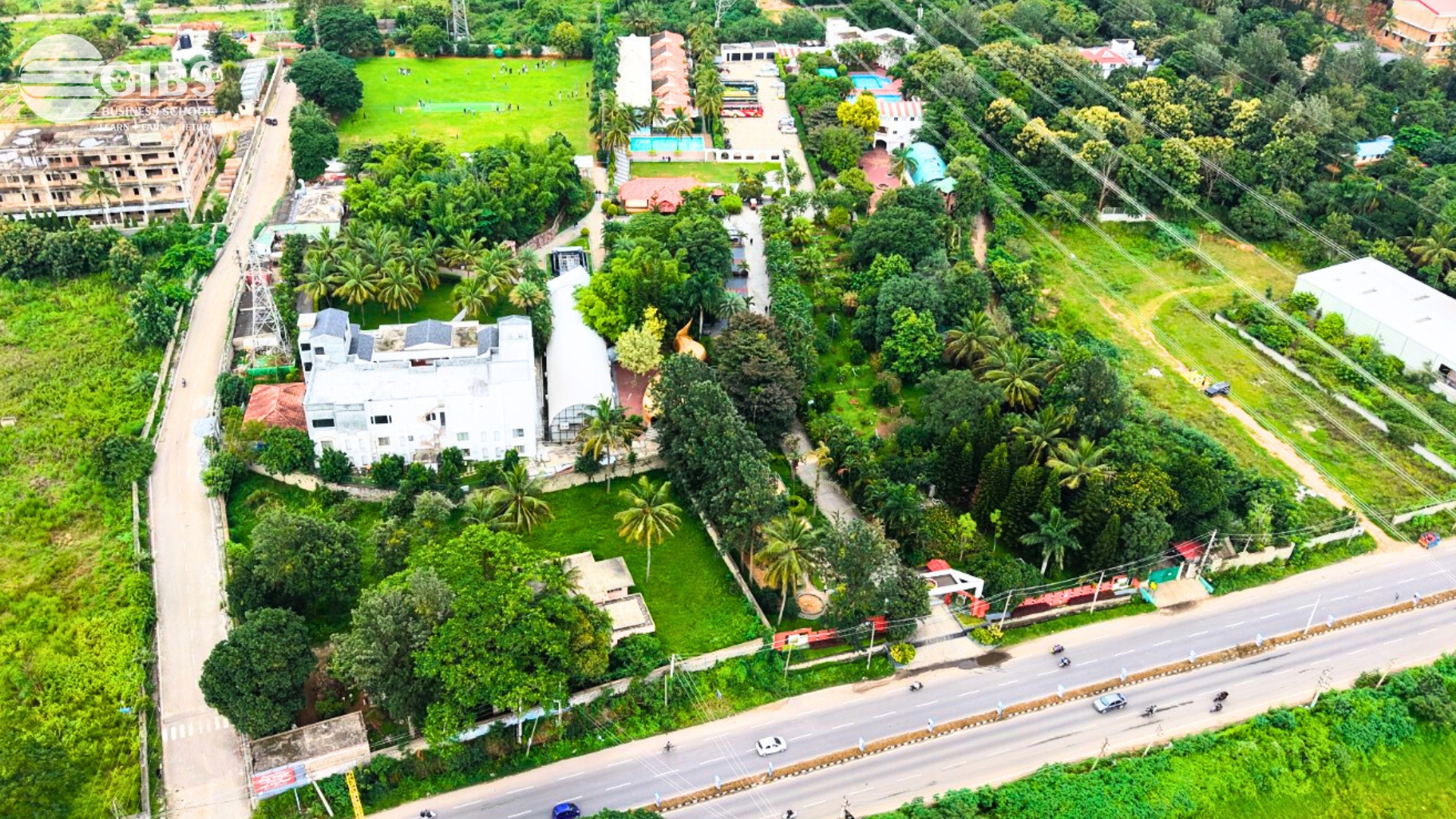 Campus top view