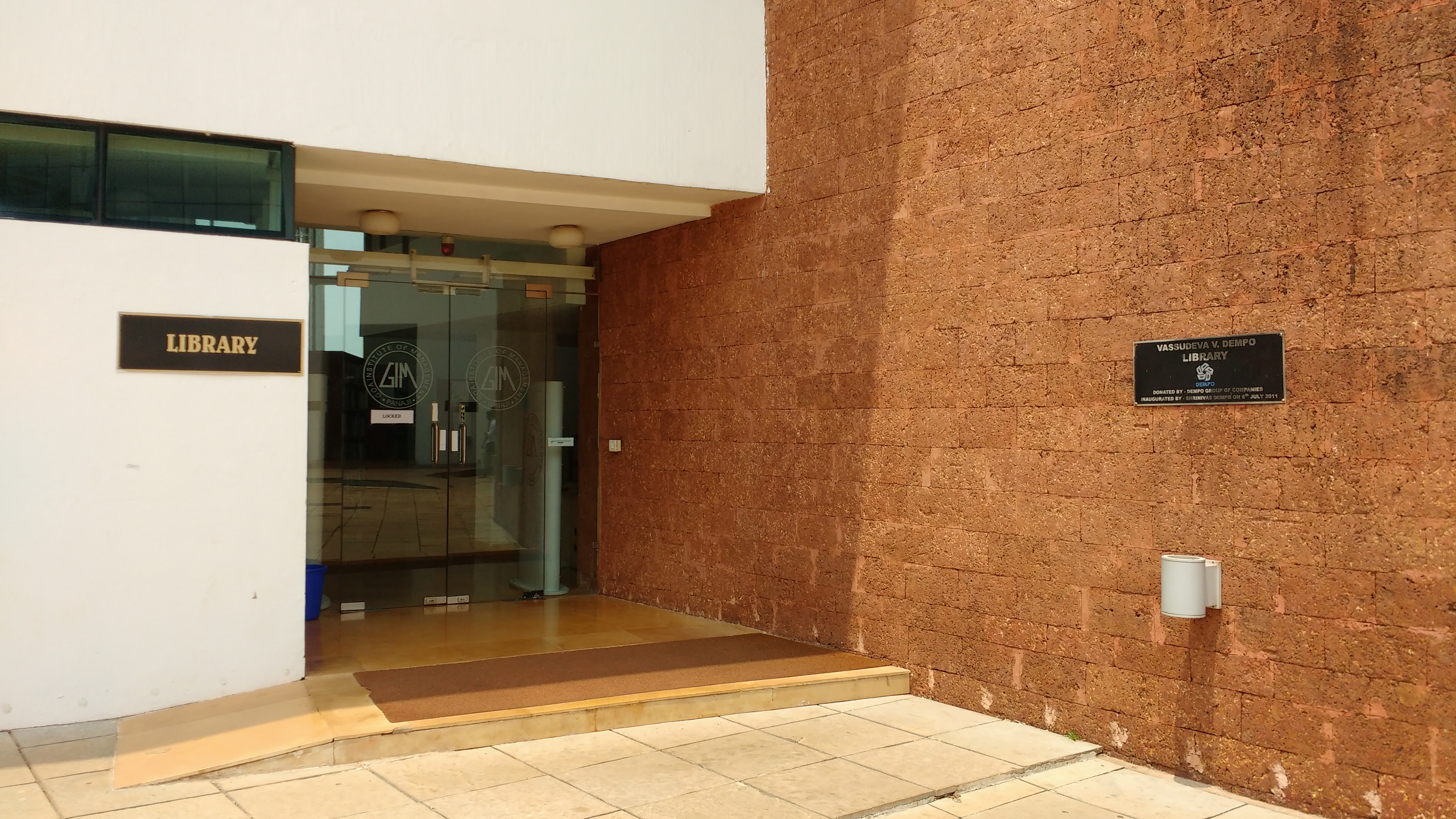 Library Entrance
