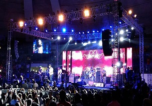 Atif Aslam Musical Concert Organied by Students