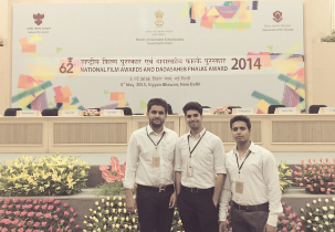 Students at National Award