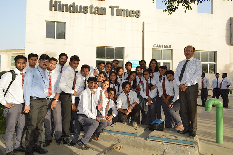 Industrial Visit to Hindustan Times