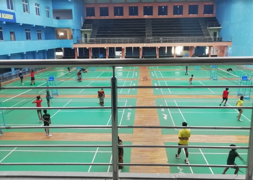 Badminton court