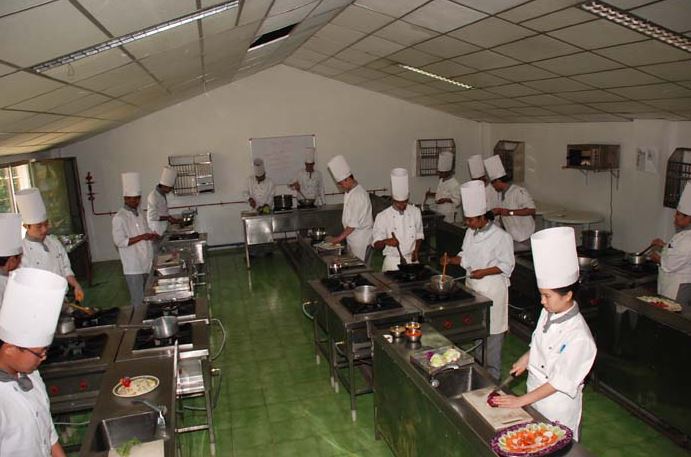 Practice kitchen