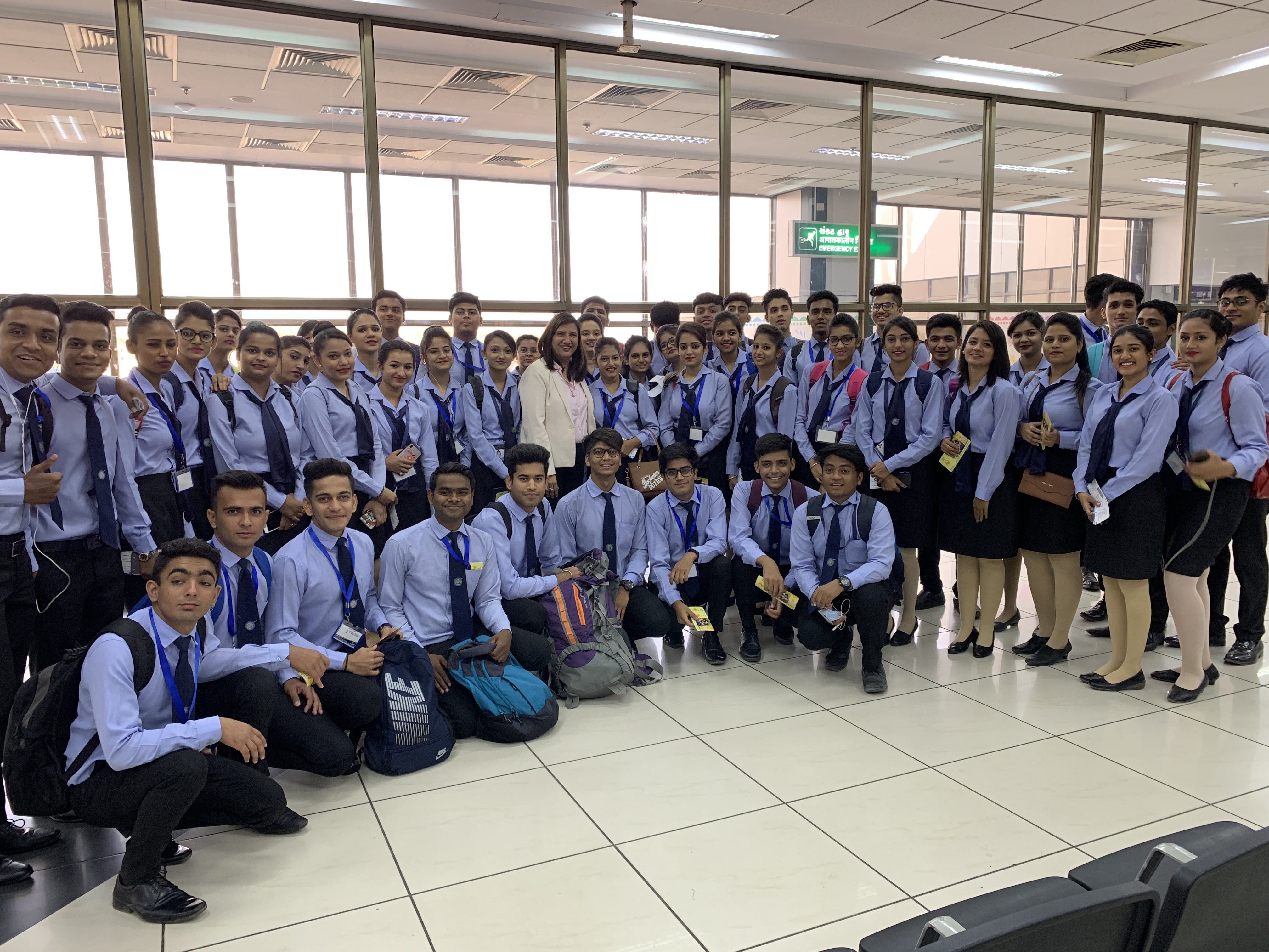 Group photograph of students
