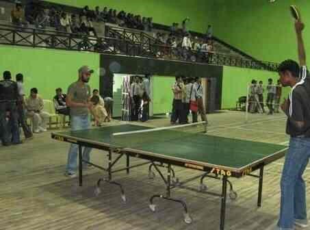 Indoor sports facility