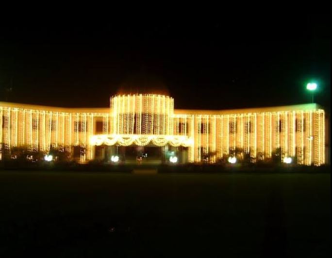 Night Campus View