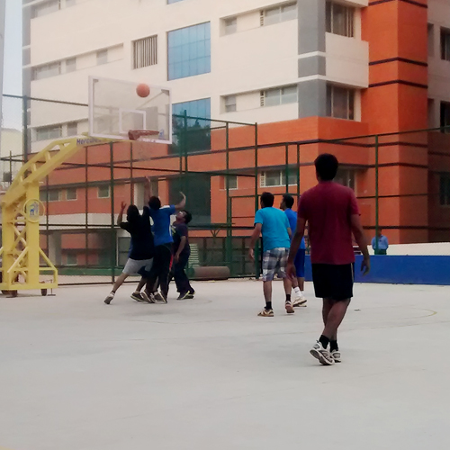 Basketball court