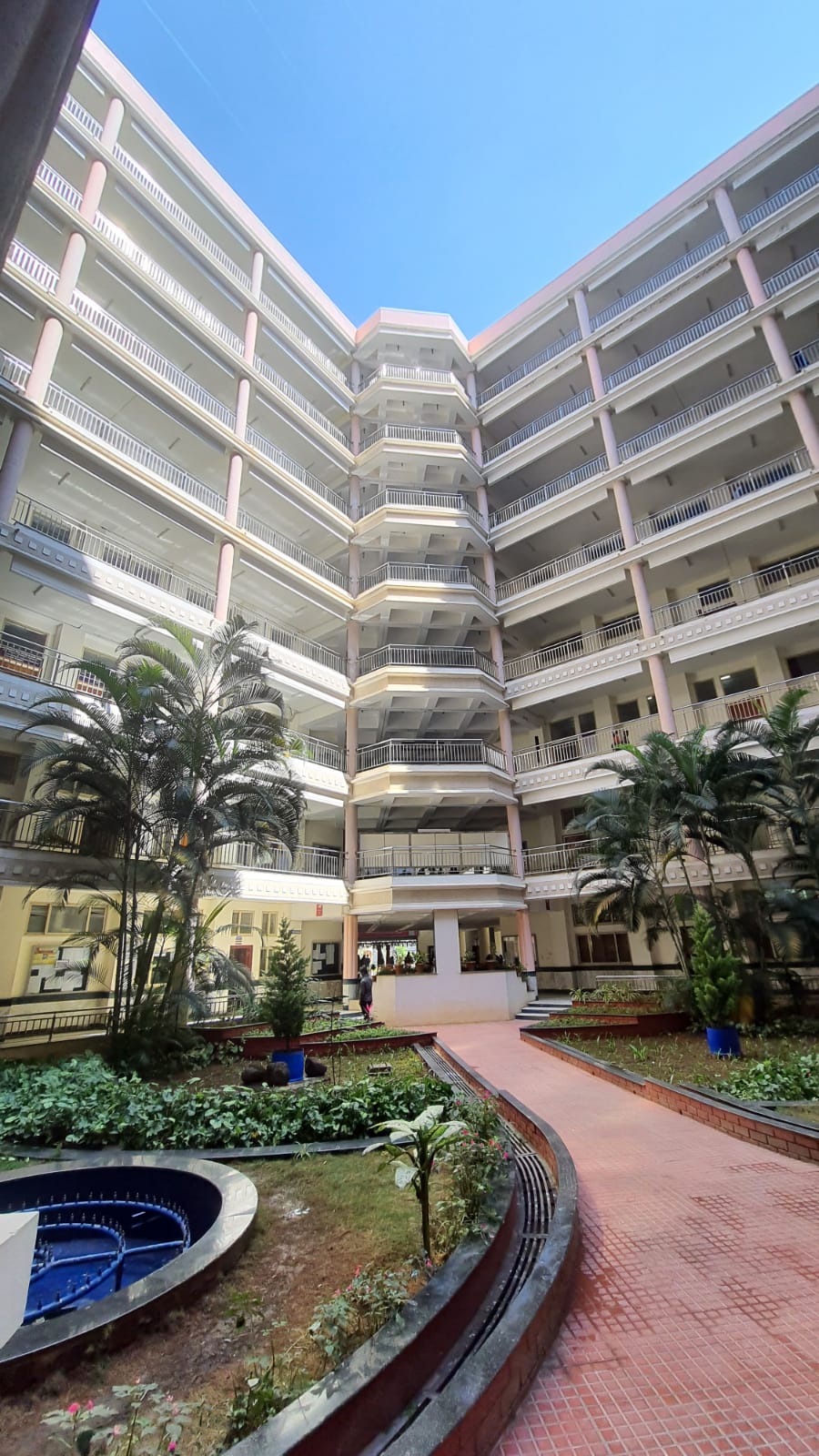 Campus Building Front View