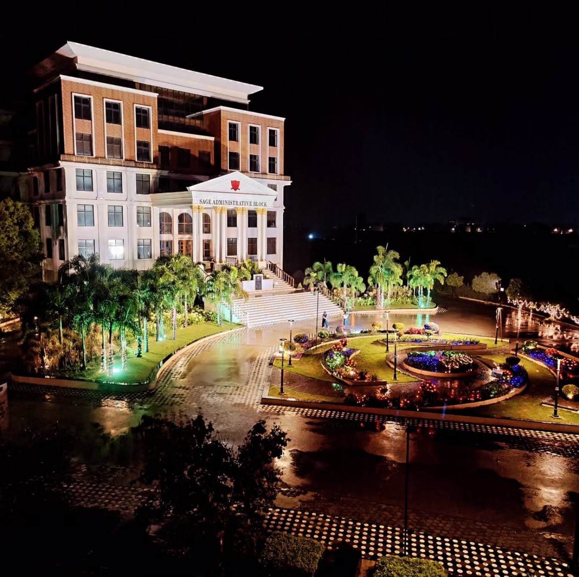 Campus Night view