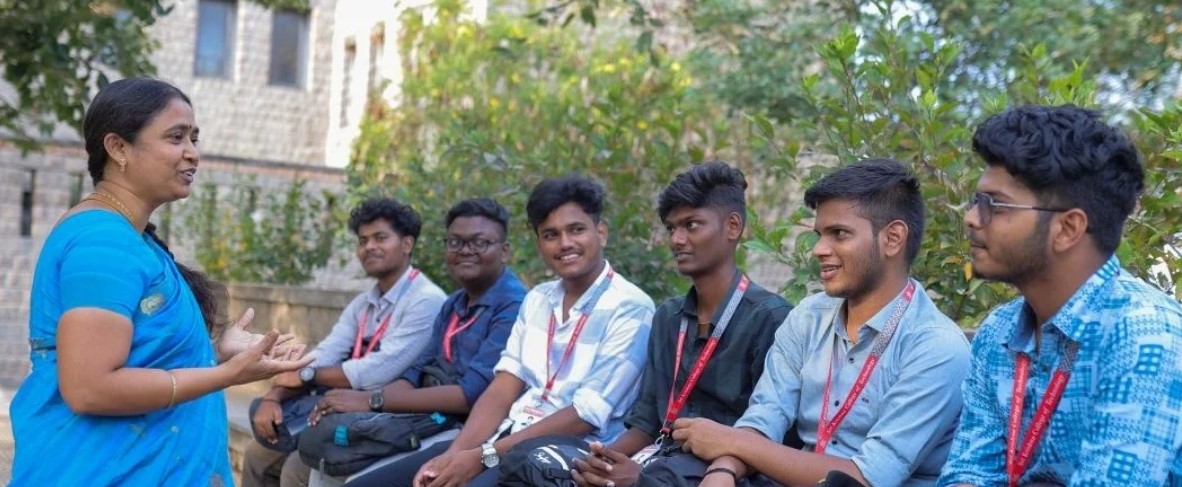 Students and Teacher